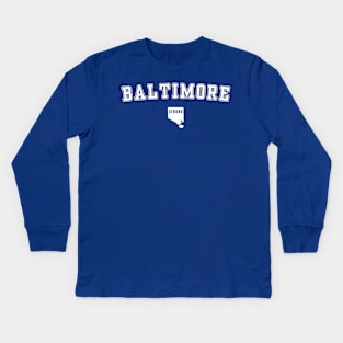 Baltimore Strong Kids Long Sleeve T-Shirt